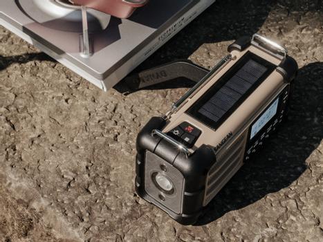 SANGEAN MMR-99 AM/FM Desert Tan AM/ FM-RDS/ Bt/ AUX/  Hand Crank Radio (A500484)