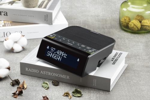 SANGEAN DCR-90BT Black DAB+/ FM-RDS/ Bluetooth Digital Clock Radio (A500485)