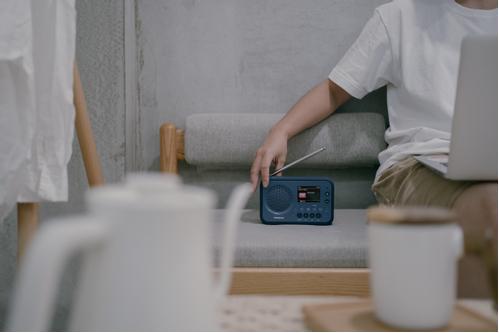 SANGEAN DPR-76 BT Dark Blue DAB+/ FM-RDS Portable Bluetooth Receiver (A500502)