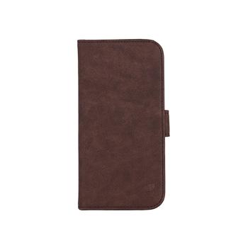 GEAR Classic 3 card Recycled MagSeries iPhone 15 Plus 6,7" Brown (599597)