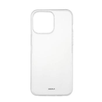 ONSALA Back Recycled Clear Case TPU iPhone 15 Pro Max Clear (588628)