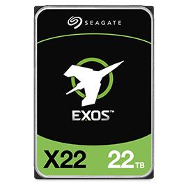 SEAGATE EXOS X22 22TB SAS SED 3.5IN 7200RPM 6GB/S 512E/4KN INT (ST22000NM004E)
