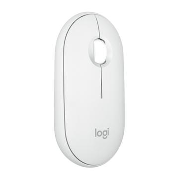 LOGITECH PEBBLE MOUSE 2 M350S WHITE TONAL BT N/A EMEA-808 DONGLELESS WRLS (910-007013)