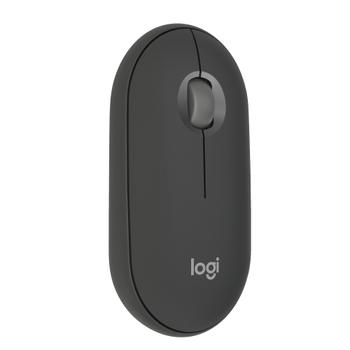 LOGITECH PEBBLE MOUSE 2 M350S GRAPHITE TONAL BT N/A EMEA-808 DONGLELESS WRLS (910-007015)
