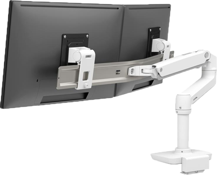 ERGOTRON LX Desk Dual Direct Arm Low Profile BWT (45-609-216)