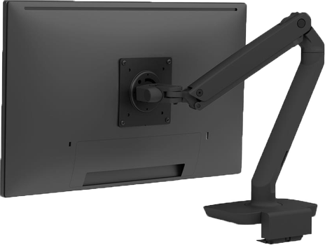 ERGOTRON n MXV - Mounting kit (monitor arm) - low profile - for LCD display - matte black - screen size: up to 34" - desk-mountable (45-607-224)