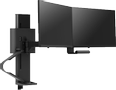 ERGOTRON Trace dual monitor mount, slim profile clamp, mbk