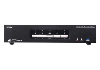 ATEN N CS1964 - KVM / audio / USB switch - 4 x KVM / audio - 1 local user - desktop (CS1964)