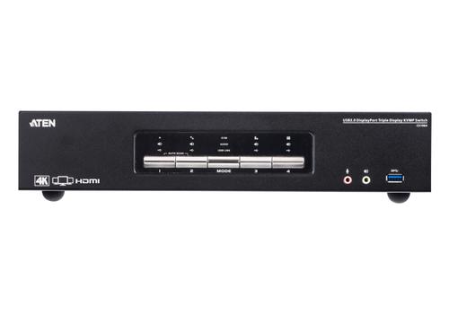 ATEN N CS1964 - KVM / audio / USB switch - 4 x KVM / audio - 1 local user - desktop (CS1964)