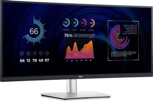 DELL 34 CURVED USB-C HUB MONITOR P3424WE - 86.5CM -34 LFD (DELL-P3424WE)
