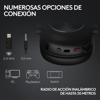 LOGITECH HEADSET PRO X 2 LIGHTSPEED WRLS MAGENTA 2.4GHZ N/A EMEA28-935 ACCS (981-001275)