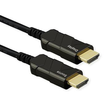ROLINE Kabel UHD HDMI Active Optical (AOC), 8K60,, Han - Han, 15 m (14.01.3484)