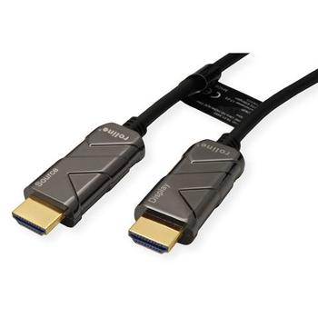 ROLINE Kabel UHD HDMI Active Optical (AOC), 8K60,, Han - Han, 20 m (14.01.3485)