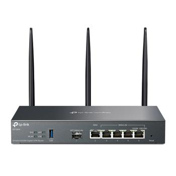 TP-LINK ER706W New
Omada AX3000 Gigabit VPN Router
AX3000 Dual-Band WiFi: Supports 2402 Mbps on 5 GHz and 574 Mbps on 2.4 GHz*
6 Gigabit Ethernet Ports: 1 gigabit SFP and 5 gigabit RJ45 ports provide high-spe (ER706W)