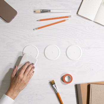 FORMING FUNCTION Powerdot, wireless charger, USB-C connection cable 1m, white (935-PW79W)