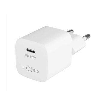 FIXED Mini Charger USB-C PD 30W White (FIXC30M-C-WH)