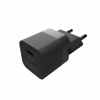 FIXED Mini Charger USB-C PD 25W Black (FIXC25M-C-BK)