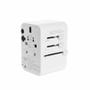 FIXED Travel Adapter EU/ UK/ USA/ AUS USB-A/ USB-C 65W White (FIXCT65-3C2A-WH)