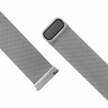 FIXED Mesh Strap for Smartwatch Universal 22mm Silver (FIXMEST-22MM-SL)