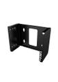LANVIEW 10" 4U Wall Mounted Open Frame Rack Black