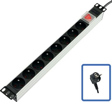 LANVIEW POWER STRIP 19" - 8 WAY - (TUPS031)