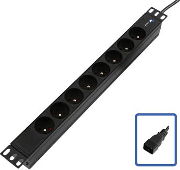 LANVIEW POWER STRIP 19" C20 - 8 WAY (TUPS055)