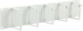 LANVIEW 2U 19" CABLE ORGANIZER PANEL,