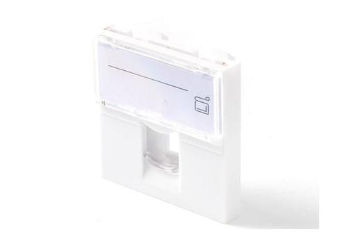 LANVIEW EURO OUTLET 45x45 - 1-PORT (LKS835)