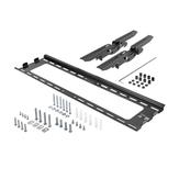 StarTech Flat Screen TV Wall Mount - Tilting - Supports 32" to 75" TVs - Steel - VESA TV Mount - Monitor Wall Mount (FLATPNLWALL) monteringssett - for flatpanel - svart (FLATPNLWALL)