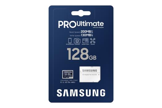 Samsung PRO Ultimate MB-MY128SA - flashminnekort - 128 GB - microSDXC UHS-I (MB-MY128SA/WW)