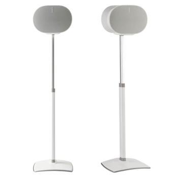 SANUS Floor Stand Adjustable for Sonos ERA 300 Pair White (WSSE3A2-W2)