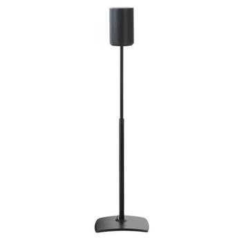 SANUS Floor Stand Adjustable for Sonos ERA 100 Single Black (WSSE1A1-B2)