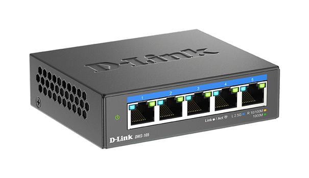 D-LINK 5-Port Multi-Gigabit Unmanaged Switch (DMS-105/E)