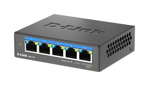 D-LINK 5-Port Multi-Gigabit Unmanaged Switch (DMS-105/E)