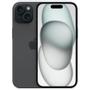 APPLE iPhone 15 - 5G smartphone - dual-SIM / intern geheugen 128 GB - OLED-scherm - 6.1" - 2556 x 1179 pixels - 2x achtercamera's 48 MP, 12 MP - front camera 12 MP - zwart