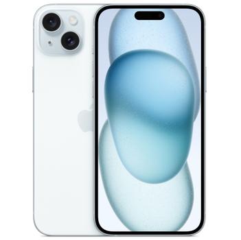 APPLE iPhone 15 Plus - 5G smartphone - dual-SIM / intern geheugen 512 GB - OLED-scherm - 6.7" - 2796 x 1290 pixels - 2x achtercamera's 48 MP, 12 MP - front camera 12 MP - blauw (MU1P3ZD/A)