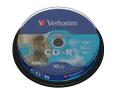 VERBATIM CD-R 80min 700MB DataLife Plus LightScribe 52xSpeed *10-pack* CakeBox (43441)
