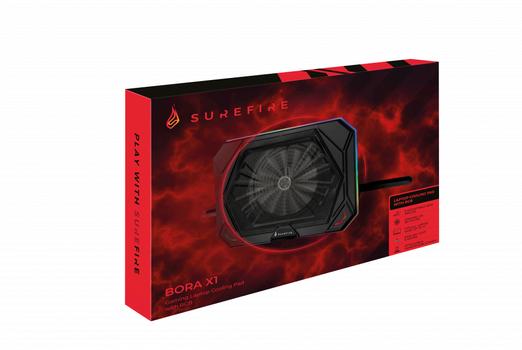 SUREFIRE Bora X1 Gaming Cooling Pad RGB (48844)