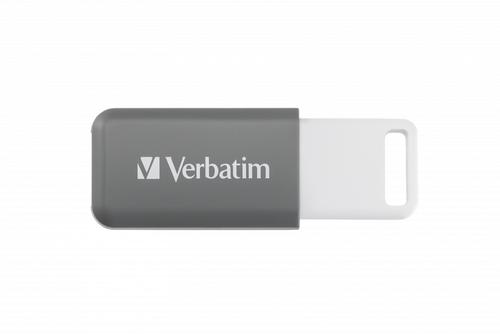 VERBATIM DataBar USB 2.0 Drive 128GB, Grey (49456)