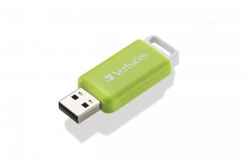 VERBATIM DataBar USB 2.0 Drive 32GB, Green (49454)