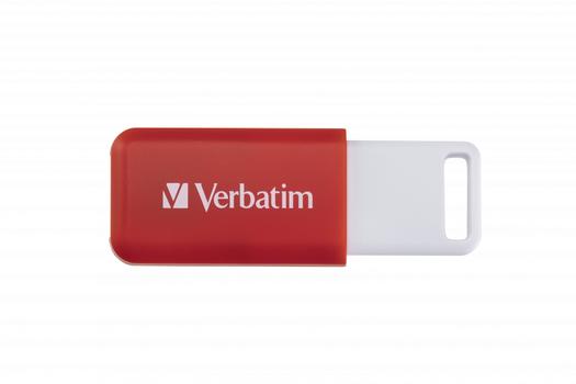 VERBATIM DataBar USB 2.0 Drive 16GB, Red (49453)