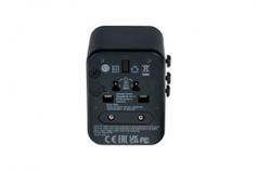 Verbatim UTA-02 Univ. Travel Adapter 1 xUSB-C PD 20W/1 xUSB-A QC 3.0 ACCS
