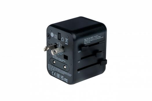Verbatim UTA-02 Univ. Travel Adapter 1 xUSB-C PD 20W/1 xUSB-A QC 3.0 ACCS (49544)