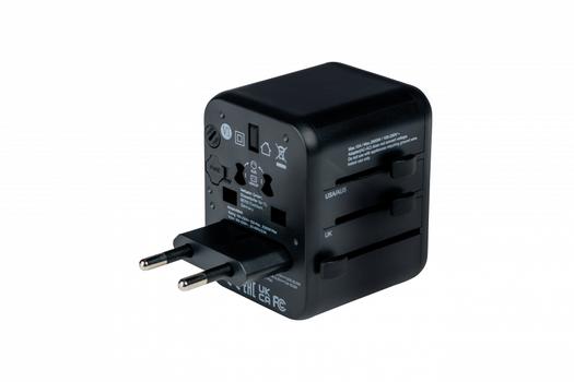 Verbatim UTA-02 Univ. Travel Adapter 1 xUSB-C PD 20W/1 xUSB-A QC 3.0 ACCS (49544)