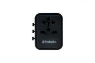 Verbatim UTA-02 Univ. Travel Adapter 1 xUSB-C PD 20W/1 xUSB-A QC 3.0 ACCS (49544)