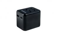Verbatim UTA-02 Univ. Travel Adapter 1 xUSB-C PD 20W/1 xUSB-A QC 3.0 ACCS (49544)