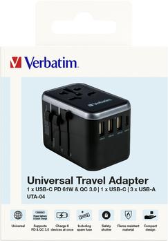 VERBATIM Universal Travel Adapter (49546)