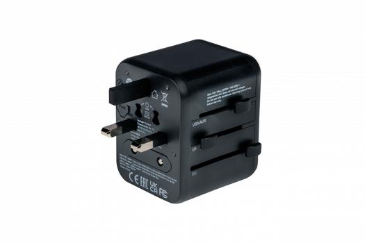 Verbatim UTA-02 Univ. Travel Adapter 1 xUSB-C PD 20W/1 xUSB-A QC 3.0 ACCS (49544)