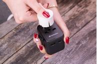 Verbatim UTA-02 Univ. Travel Adapter 1 xUSB-C PD 20W/1 xUSB-A QC 3.0 ACCS (49544)
