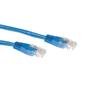 ACT UTP Patch Cat.6 -  0,25 m Blå Nettverkskabel 250MHz 24AWG